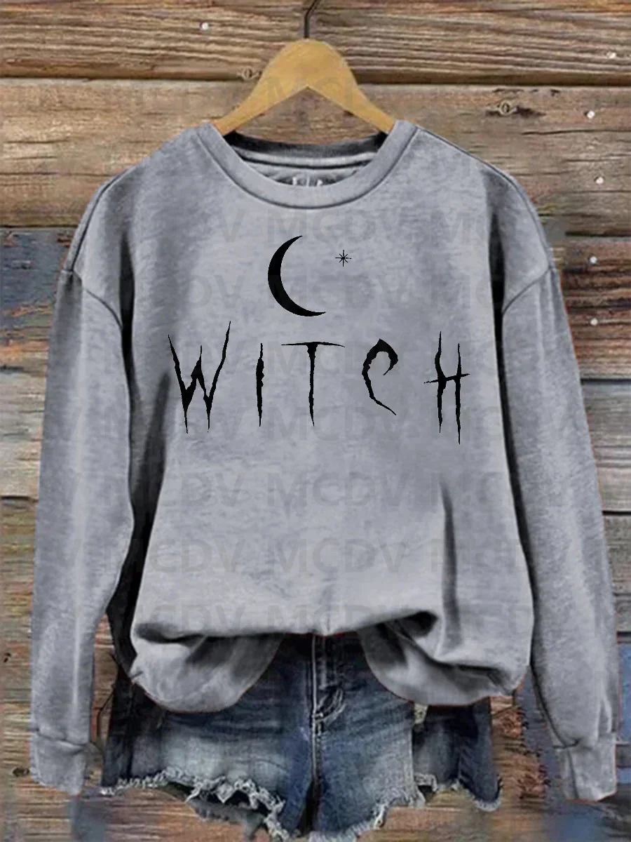 Women's Halloween Skull Flower Print Casual Long Sleeve Sweatshirt 3D Printed Women Pullover