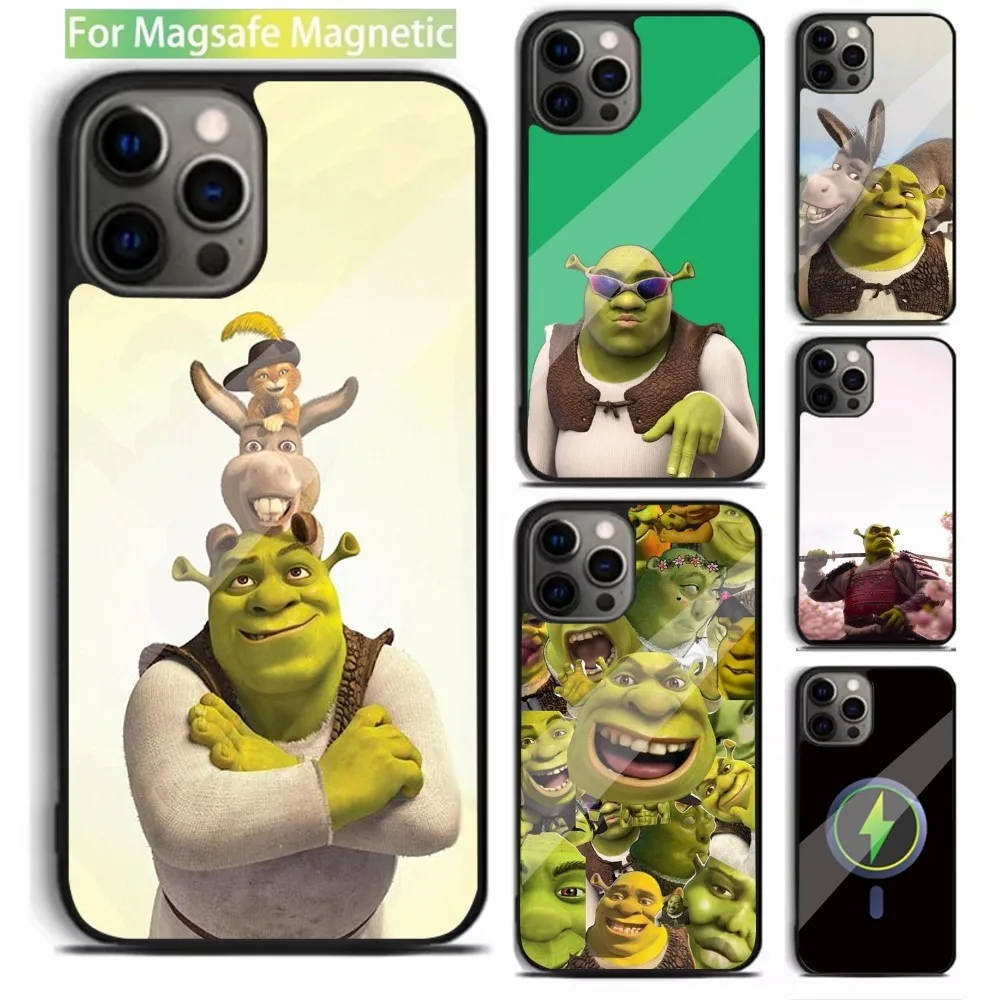 

S-Shrek Beast K-Kingdom movie Phone Case For iPhone 15,14,13,12,11,Plus,Pro,Max Mini Magsafe Magnetic Wireless Charging