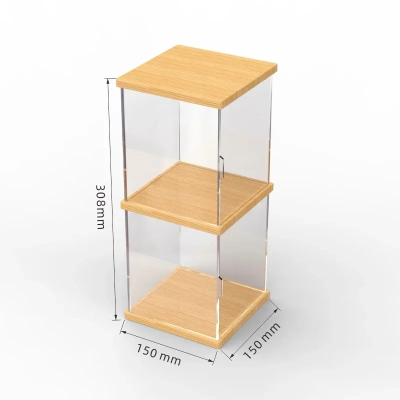 Vitrine de caixa, caixa de armazenamento de argila