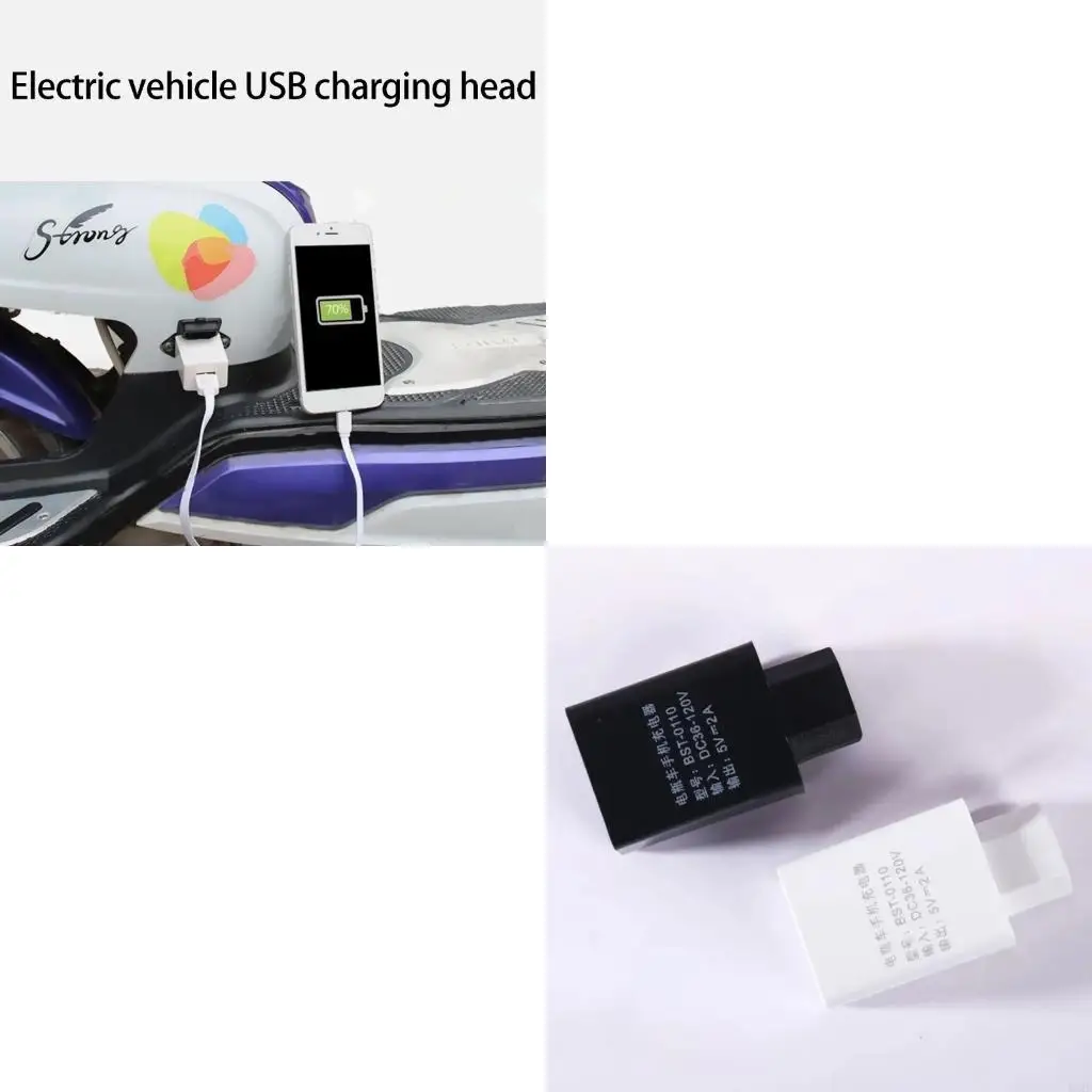462E Powerful Electric Scooter USB Charging Port for Delivery Riders Supports Fast Charging and Multiple Safety Protections