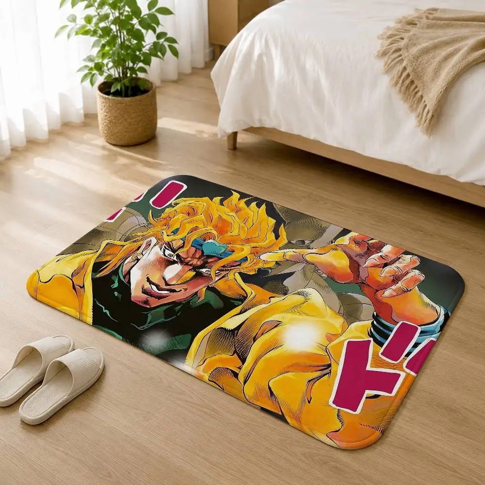 Jojo D-Dio Brando Short Plush Rug Carpet mat Machine Washable Soft Comfortable Anti‑Slip Floor Mat Home Decor