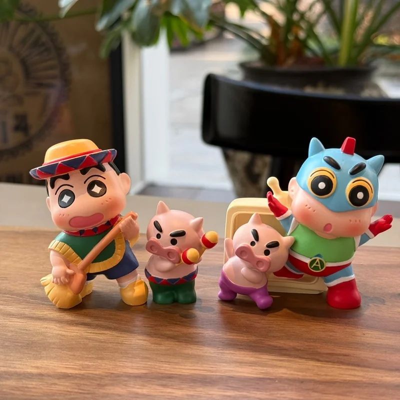 Xiaoxin caja ciega serie fat dudu figura bonita adornos de escritorio decoración de coche regalo de cumpleaños para niñas