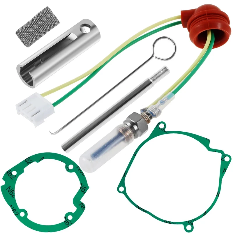 Kit de Reparo de Vela de Incandescência para Aquecedor a Diesel 12V 2KW 5KW 8KW, Peças de Ignição, Acessórios Universais para Aquecimento de Estacionamento Automotivo
