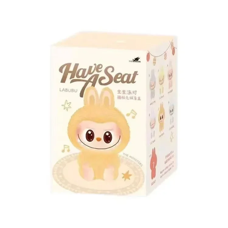 Anime Popmart Labubu Labubu The Monsters Lisa Seme Heart Macarrr Vinyl Base Series Trendy Plush Birthday Blind Box Ornament Gift image 4