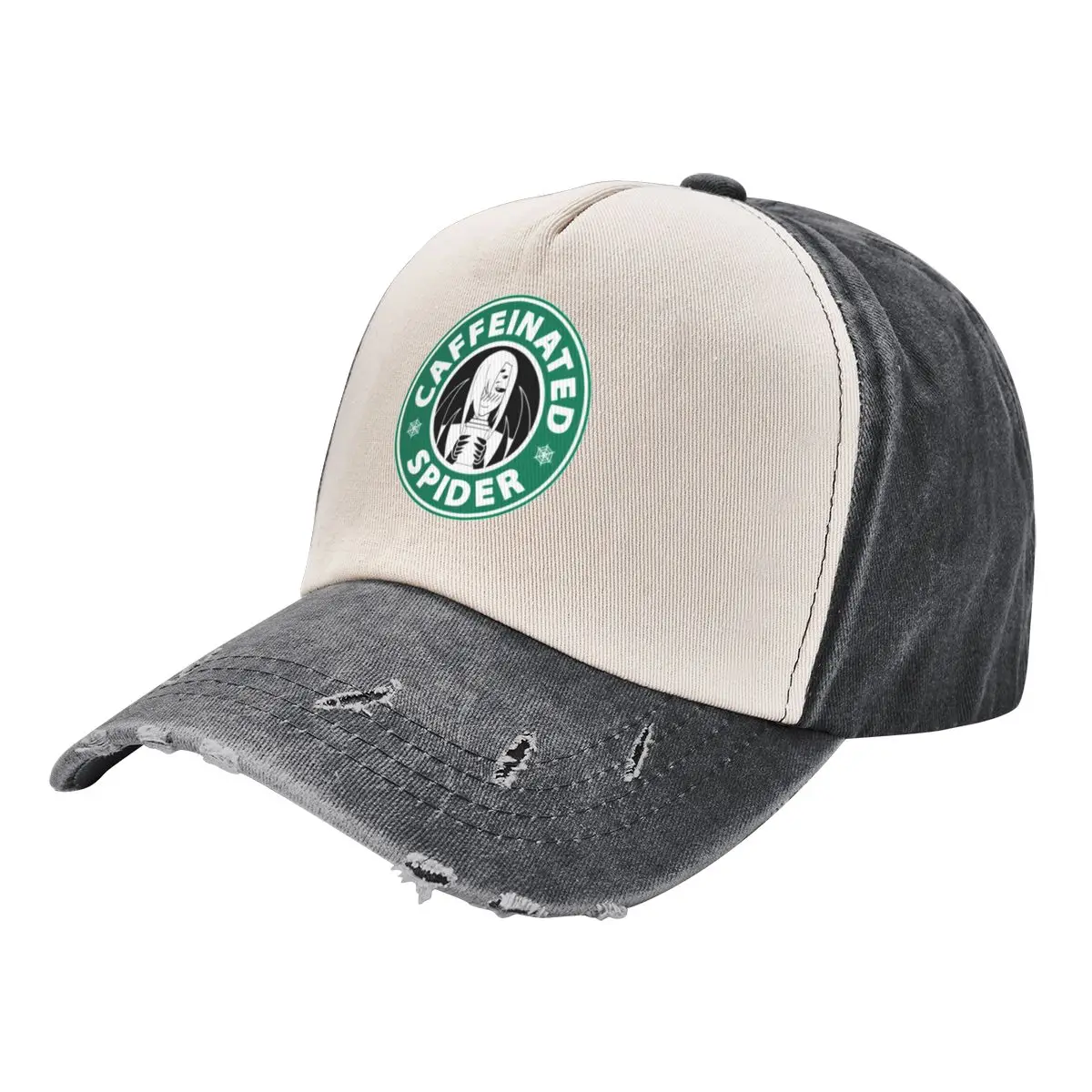 Rachnera Caffeinated Spider Logo 11 Men, Best Women, Hot, Trending Baseball Cap Golf Hat Man Luxury Hat Men Caps Women's