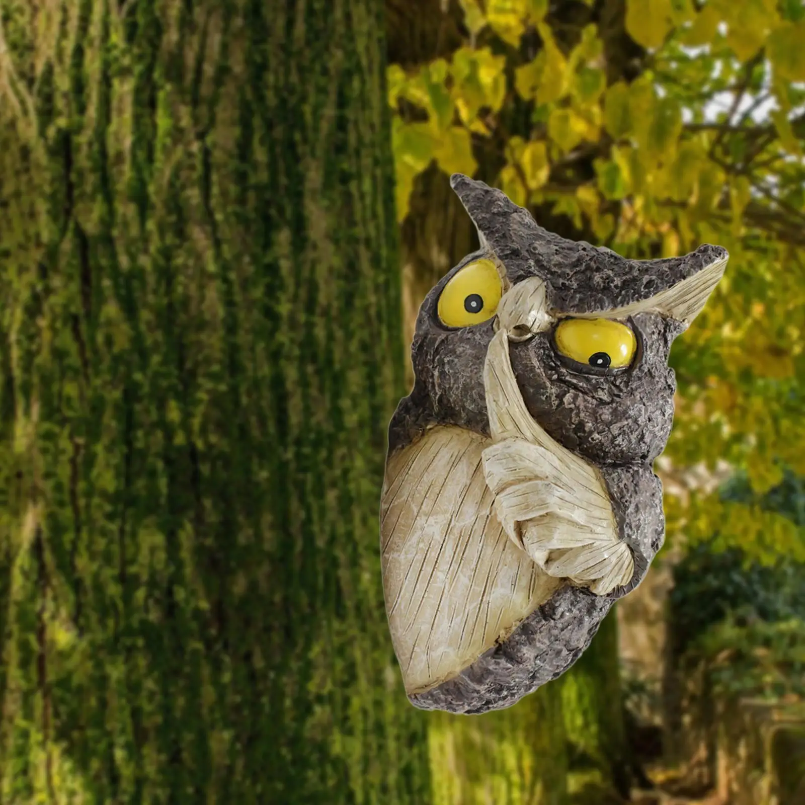 

Фигурка совы, украшение двора, ремесла, имитация, современный подарок на новоселье