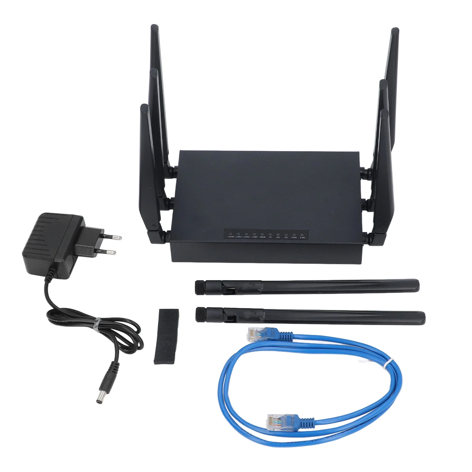 

WiFi 6 Ethernet Router 5G CPE Router 8 Antennas 100‑240V Gigabit Heat Dissipation Dual Band WiFi with SIM Card Slot for Home