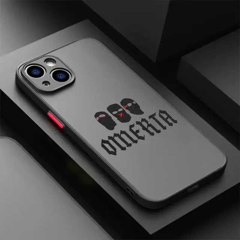 Hot Hip-Hop Maes Omerta Phone Case For iPhone 17 16 15 14 13 12 11 Pro Max Mini SE 7 8 Plus Shockproof Hard Matte Cover Fundas - náhled 2