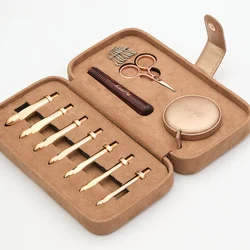 KnitPro Oasis Chunky Interchangeable Crochet Hook Set, 7 Sizes IC Metal Hooks