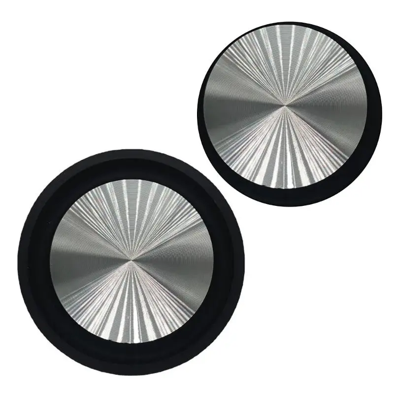 Universal 90mm Bass Speaker Plate Passive Diaphragm Parts Diaphragm Bass Vibration Plates DIY Woofer Speaker Plate