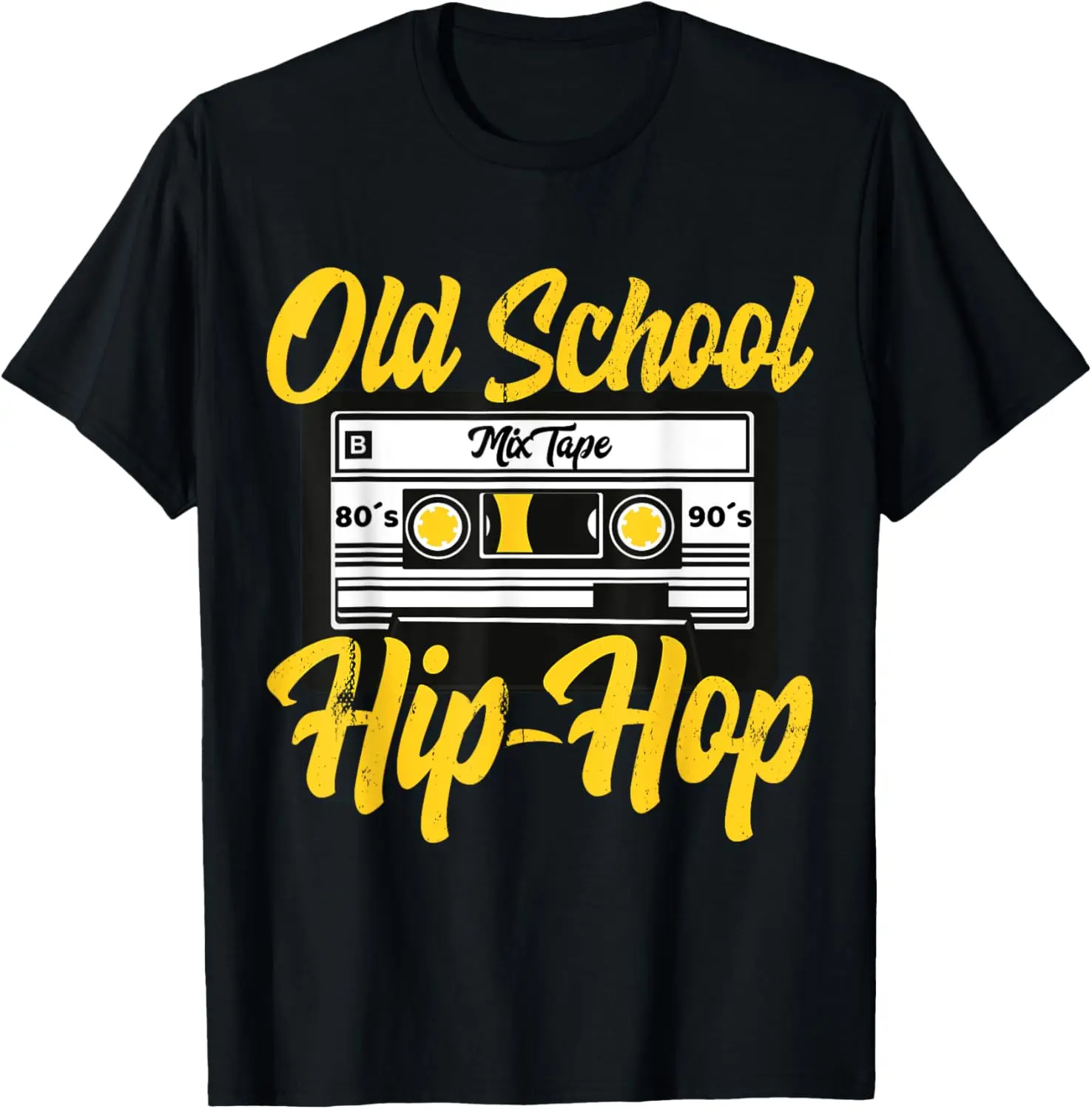 Retro Old School Hip Hop 80s 90s Mixtape Cassette Gift T-Shirt Y2k Top Women Clothing Graphic T Shirts Ropa De Mujer