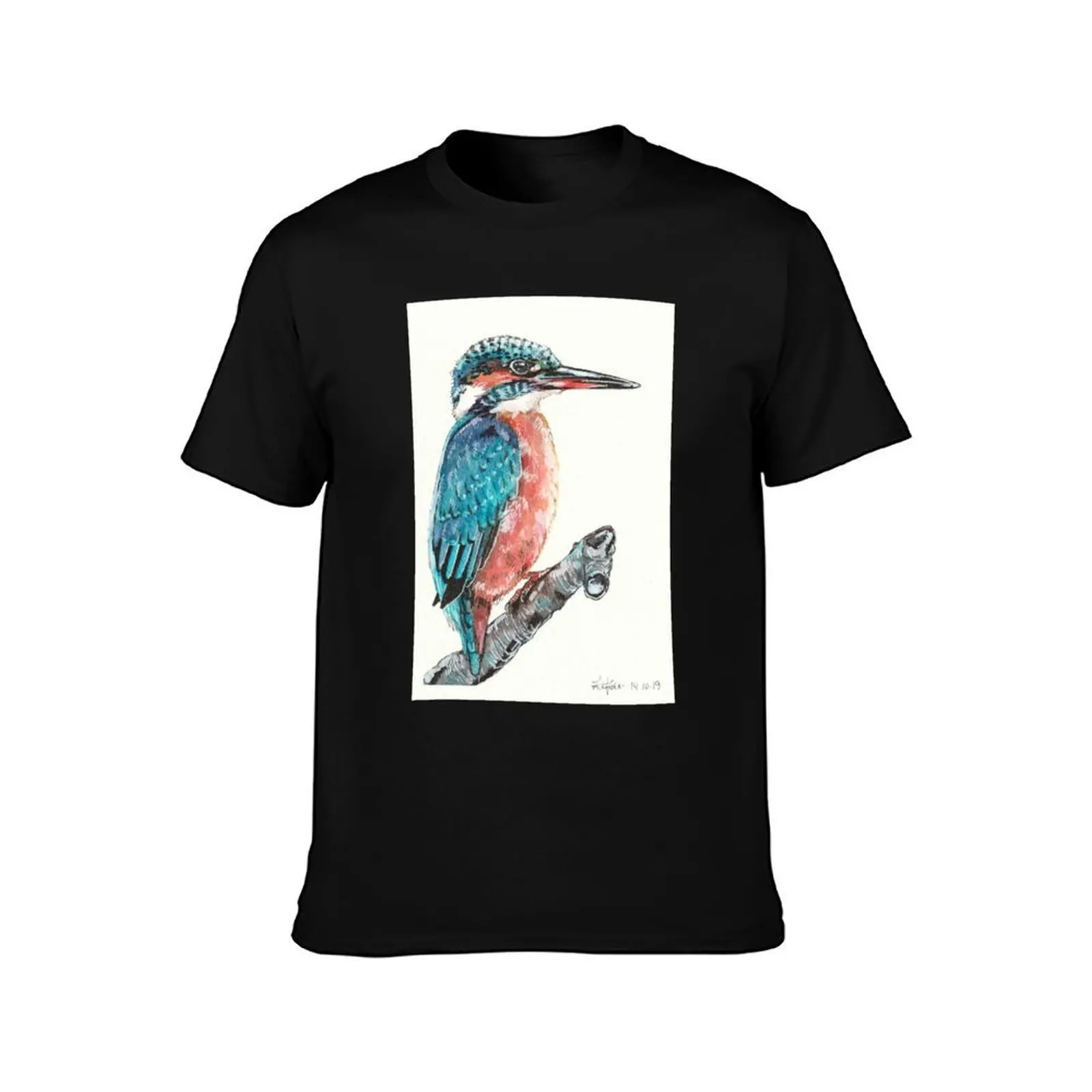 Kingfisher T-Shirt man t shirt cotton T-Shirt