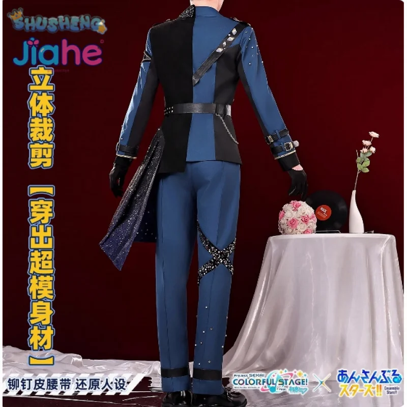 앙상블 별 pjsk 코스프레 텐마 츠카사 세나 이즈미 모리사와 치아키 카미시로 루이 시노노메 아키토 할로윈 새 가발 의상