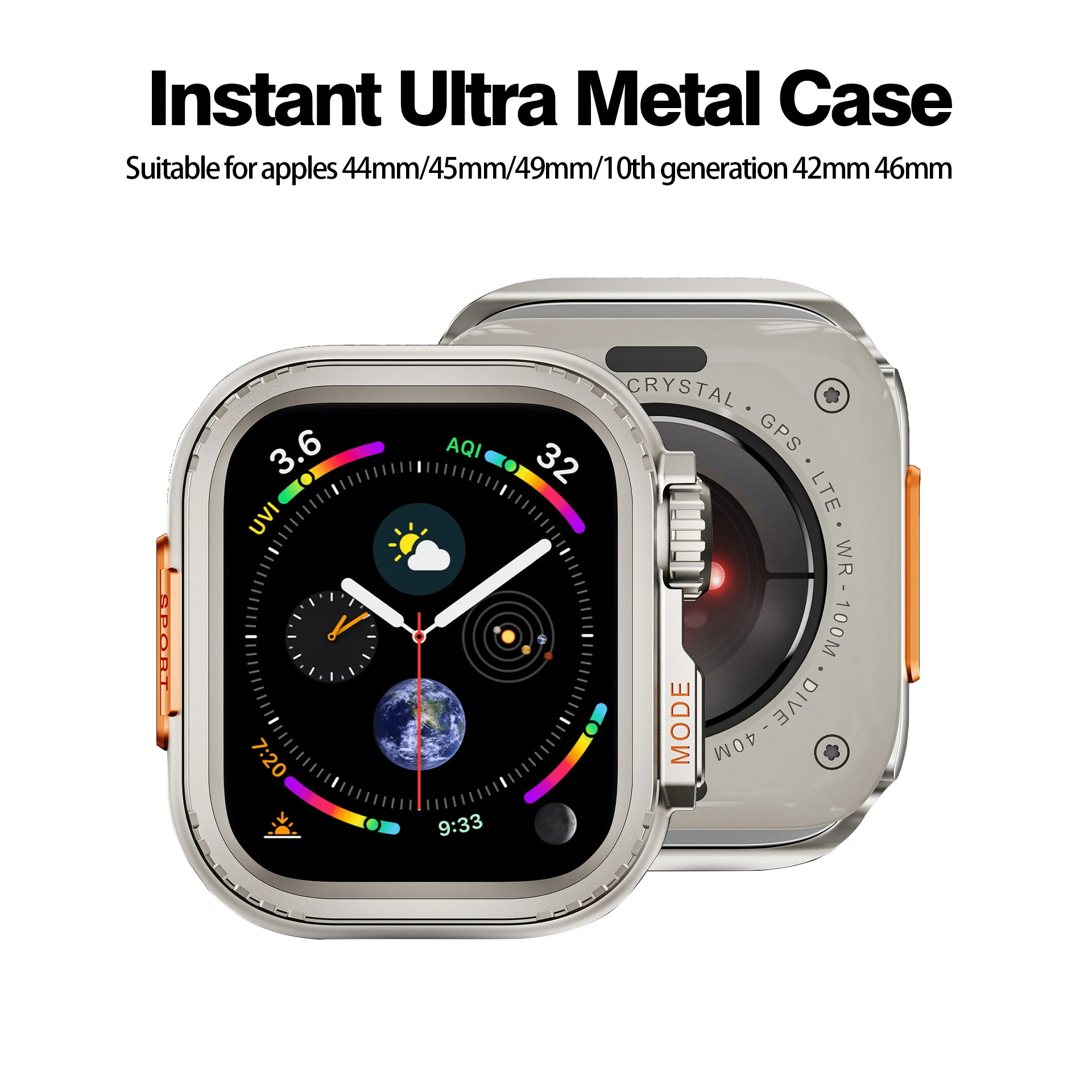 yZ[zApple Watch Series 10 42mm/46mm Ultra2AiWatch ULTRA 44mm/45mmΉ ^P[X A~op[t[ یJo[