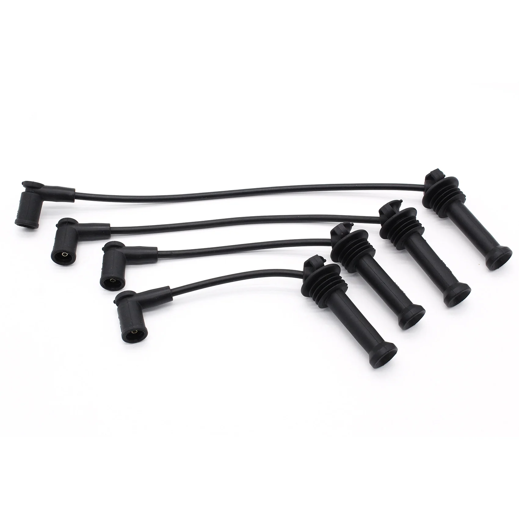 4 قطعة سلك توصيل الإشعال HT مجموعة لفائف الرصاص لفورد ل التركيز 1.6 TI 1.6 1.4 1.6 16 فولت 1.4 PROSPARK ل شرارة التوصيل OES530