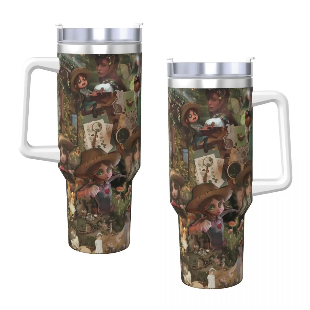 Identitys Vs Stainless Steel Tumbler Beach Car Mugs Large Thermal Mug Portable Cold and Hot Milk Tea Water Bottle