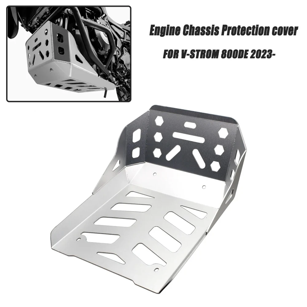 Motorcycle Engine Protection Cover Chassis Guard Skid Plate Fit For Suzuki VStrom 800DE V-STROM 800 DE 2023-2024