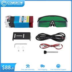 COMGROW 40W Laser Engraver Module Kit 5W Optical Power Laser Head Kit For Ender Series 3D Printers&CNC Engraving Wood Router