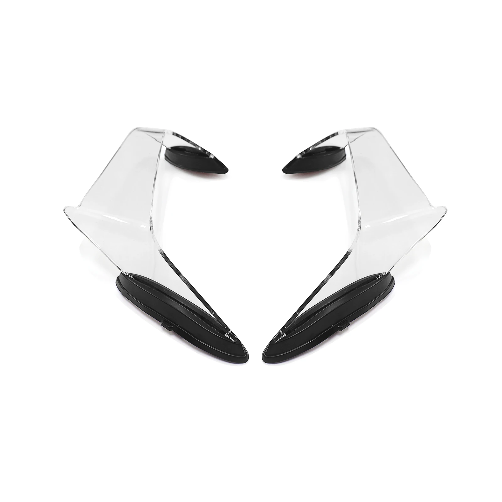 For KAWASAKI ZX10R ZX-10R 2021 2023 2024 2025 Motorcycle Fairing Parts Kit Fixed Winglet Aerodynamic Wings Spoiler