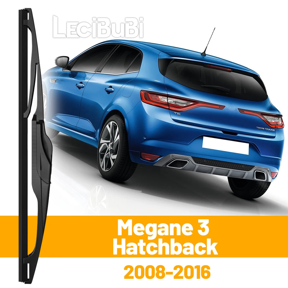 Für Renault Megane 3 Fließheck 2008-2016 2014 2015 Heckscheibe Scheibenwischerblatt Heckklappe Fensterwischer Zubehör