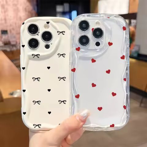 Love Heart Leaves Case For Xiaomi 15T 17 Pro Max POCO X7 X6 Pro F8 F7 F6 M6 M7 X5 F4 M4 X3 15 Ultra 11 Lite 5G NE Silicone Cover