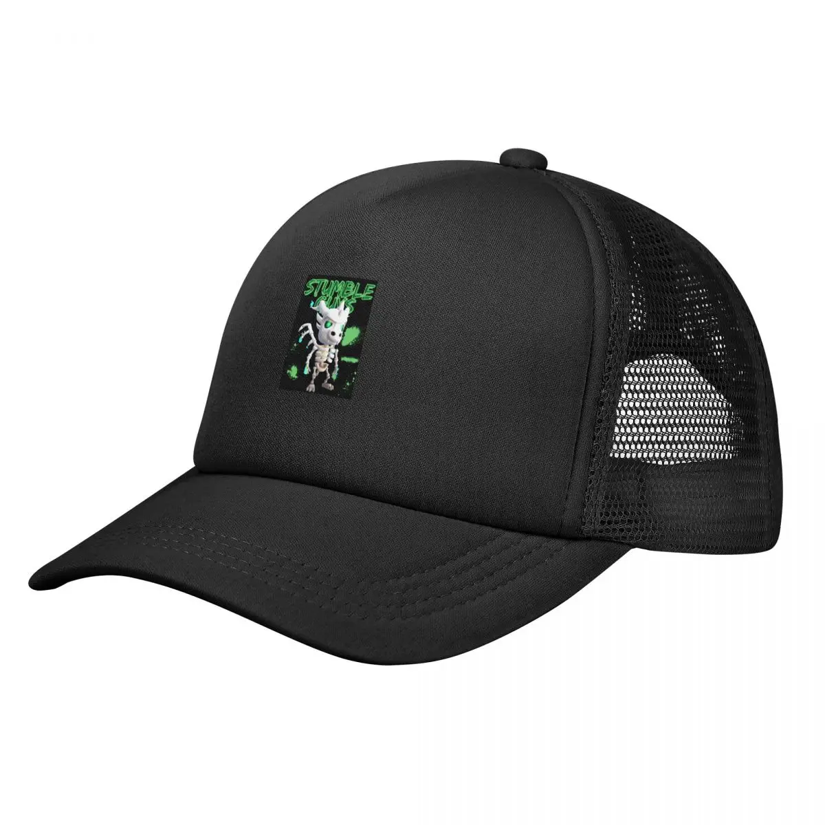 Stumble Guys Skeletal Dragon Baseball Cap funny hat Trucker Hat Visor Men's Women's