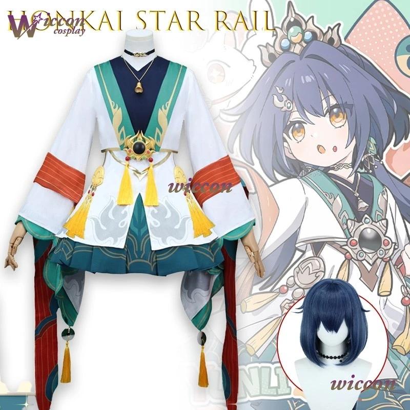 Moe ‌‌‌‌‌Honkai Star Rail Yunli Little Cat Series Cosplay Costume Outfit Full Set Corporation Halloween Party Women