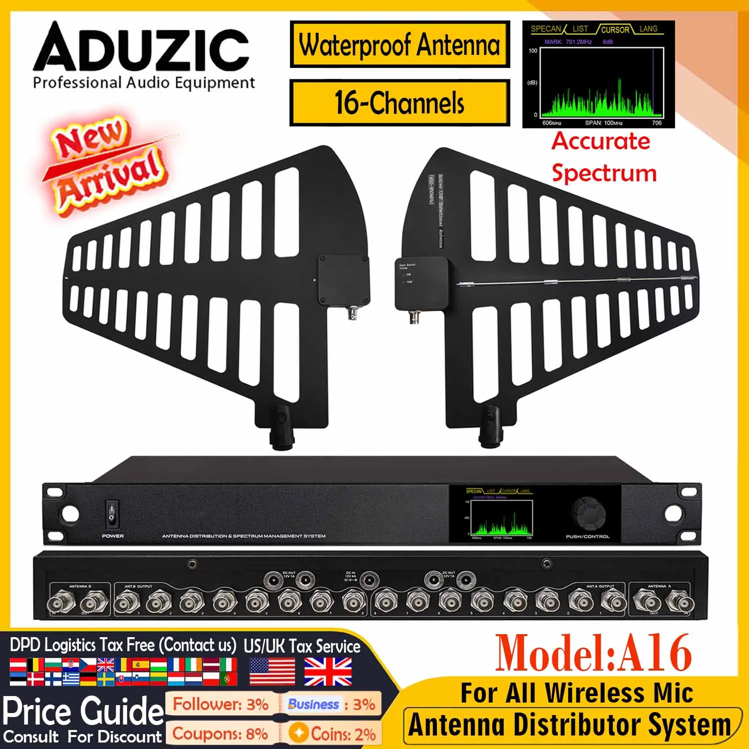 Aduzic Waterproof A…