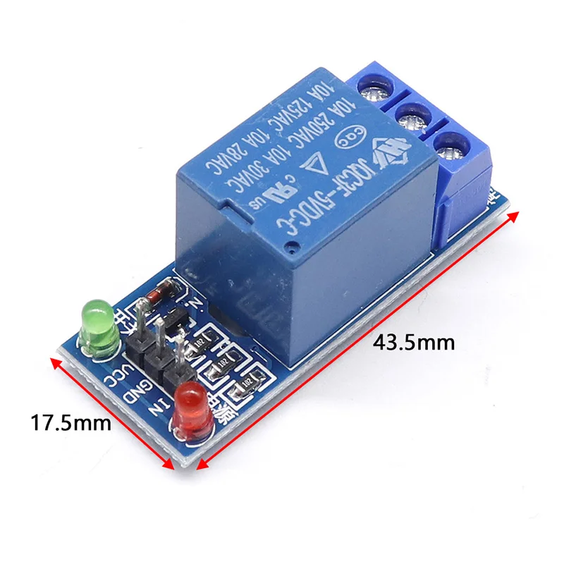 5/12/24V low level trigger One 1 Channel Relay Module interface Board Shield For PIC AVR DSP ARM MCU for Arduino