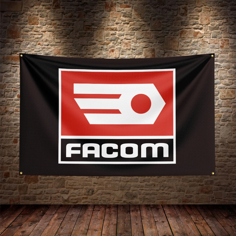 3X5Ft Facoms Flag Polyester Printed Car Banner For Decor