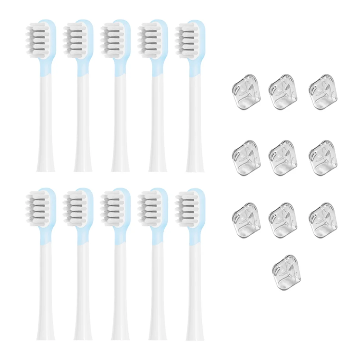 For Laifen Full Range Replacement Electric Tooth Brush Heads Clean Version Standard Fine Fur Style