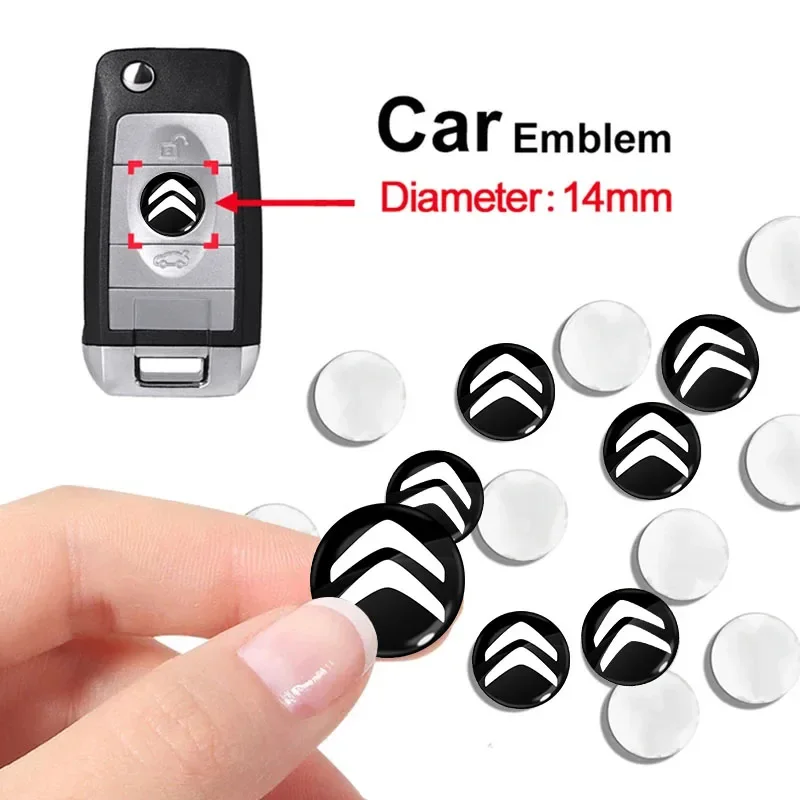 

Car Key Sticker Car Key Badge Emblem Replacement For Citroen C4 C3 C5 C1 C2 Berlingo Celysee Cactus Picasso Aircross Saxo