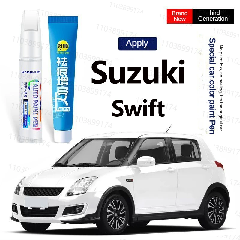 

Подходит для Suzuki Swift 2005-2019, автомобильная глянцевая ручка для ремонта краски, ручка для ремонта царапин, наполнитель, аксессуары для ухода