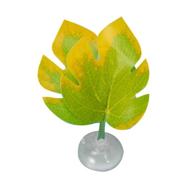 Fish Leaf Pad Hammock Bed for BettaFish Aquariums Plant Landscape Decorations