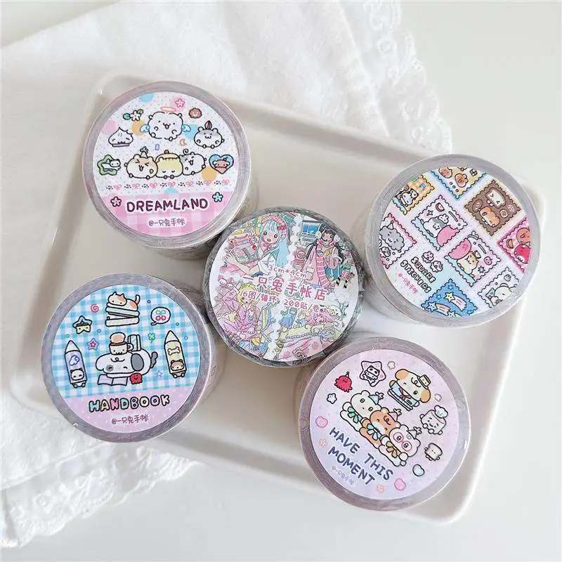 Sticker Cute Little Animal Stamp Sticker Versatile Collage Die Cutting