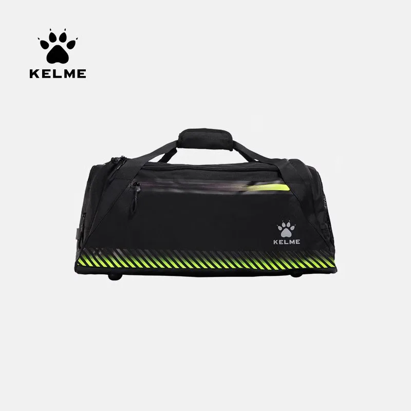 Kelme Football Sports Satchel Training Fitness Bucket Bag Large Capacity With Shoes Warehouse Shoulder Portable Backpack