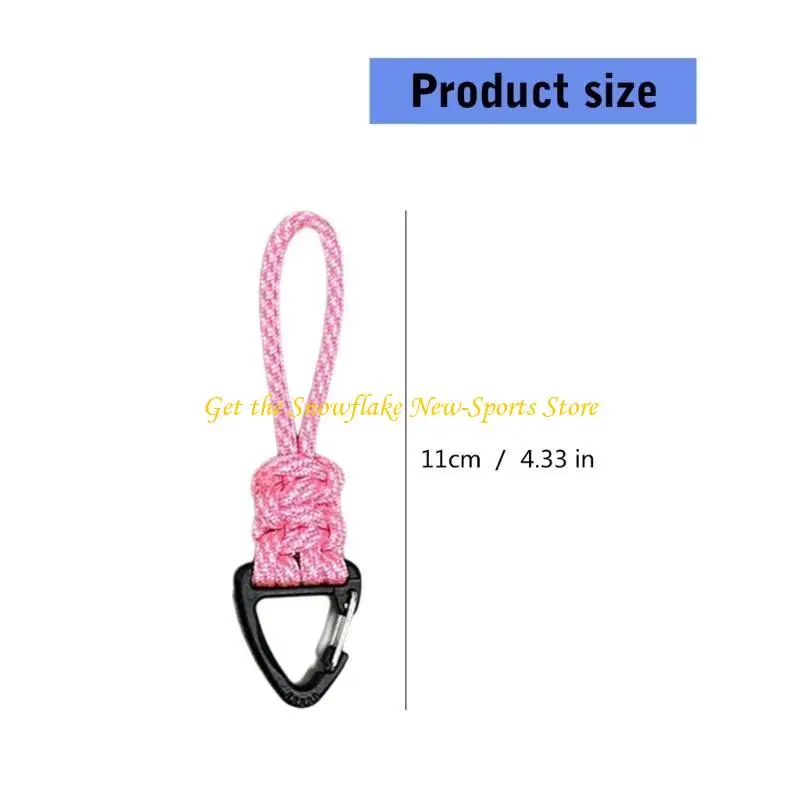 E56D 10LOTS CARABINER مفاتيح مفاتيح عالية القوة المظلات الملونة carabiner carabiner