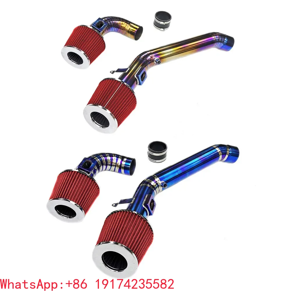 

New High Flow Titanium Upper Mount Cold Air Intake for 2015-2019 M2 M3 F80 M4 F82 F83 S55 3.0L New Air Intake