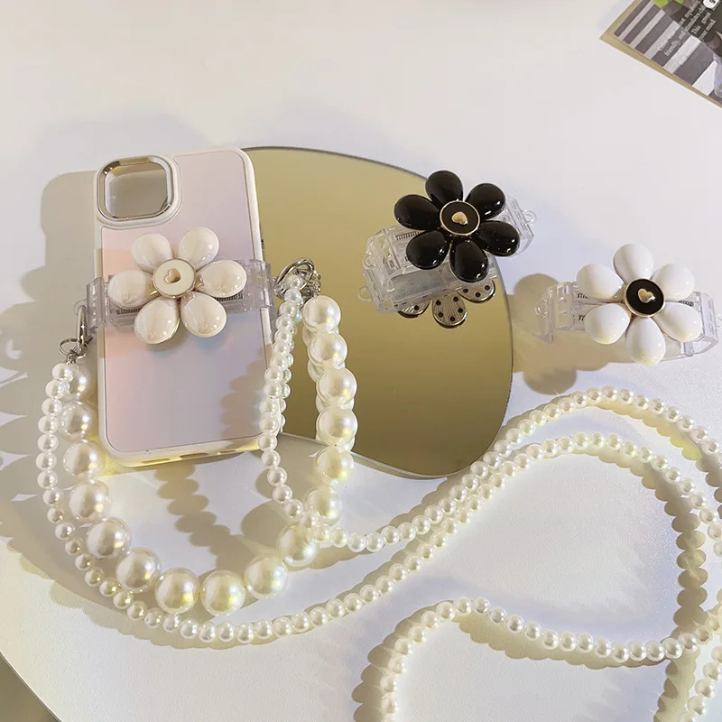 

Love Flower Back Clip - Extended Crossbody Chain, Universal Phone Case, Unique DIY Lanyard Charm