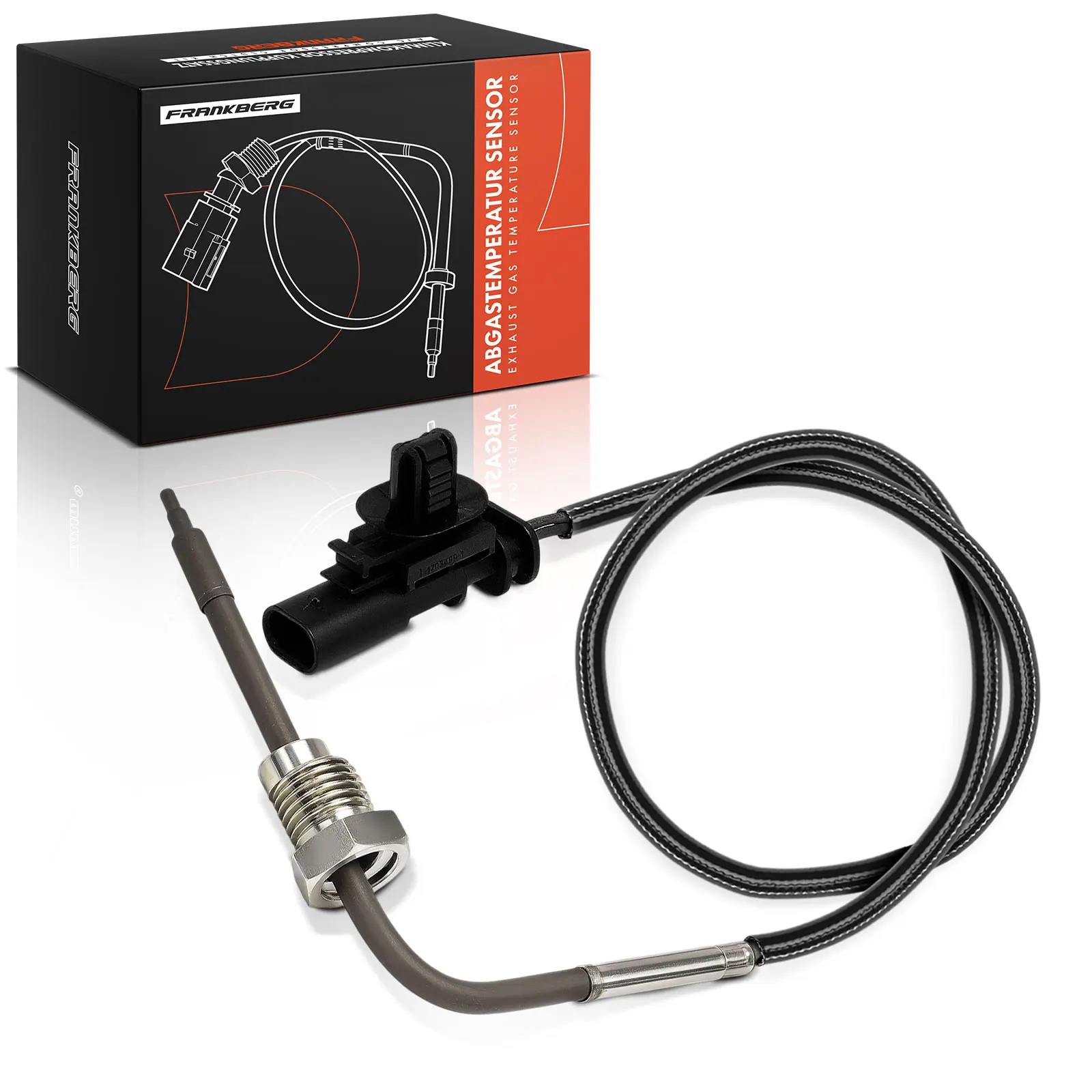 Frankberg 1x temperatuursensor voor Fiat 500L Qubo Tipo Peugeot Bipper AA Citroën Nemo AA 55255613 1616306680 1616775380