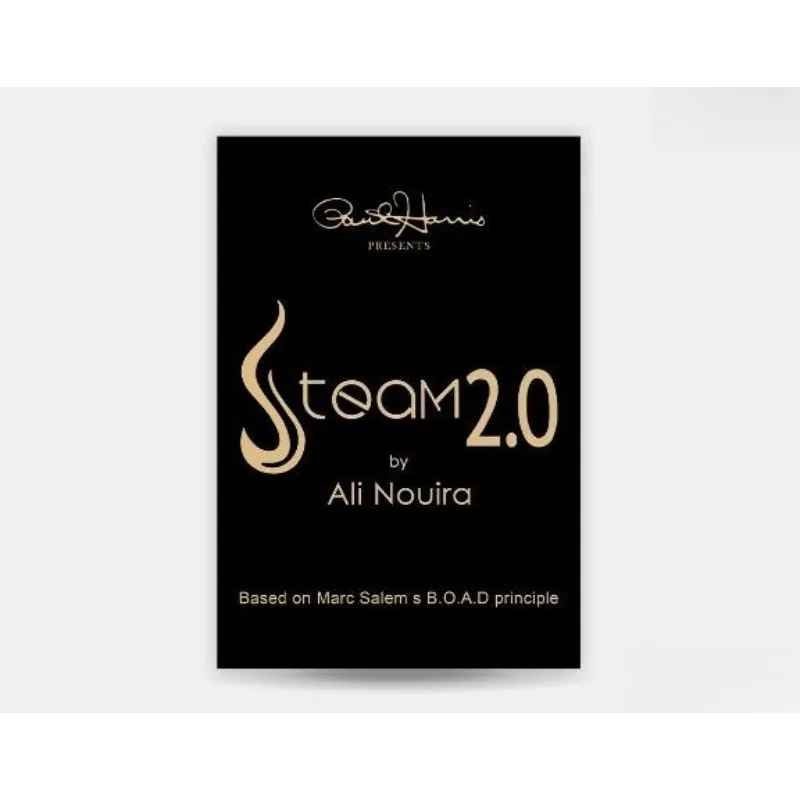 Paul Harris Steam 2.0 tours de magie drôle scène Illusions magiques mentalisme fête magique Gimmick accessoires pour magiciens