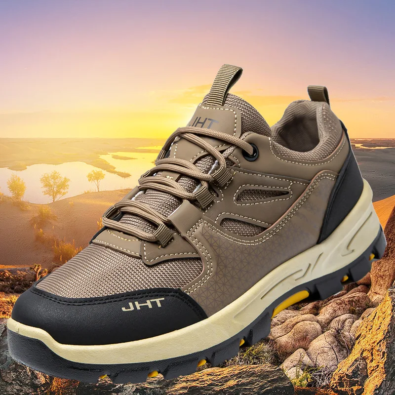 

Мужские повседневные кроссовки для активного отдыха, весна-лето, низкие, модные, спортивные, дышащие, из синтетической кожи, с круглым носком, подошва из ПВХ