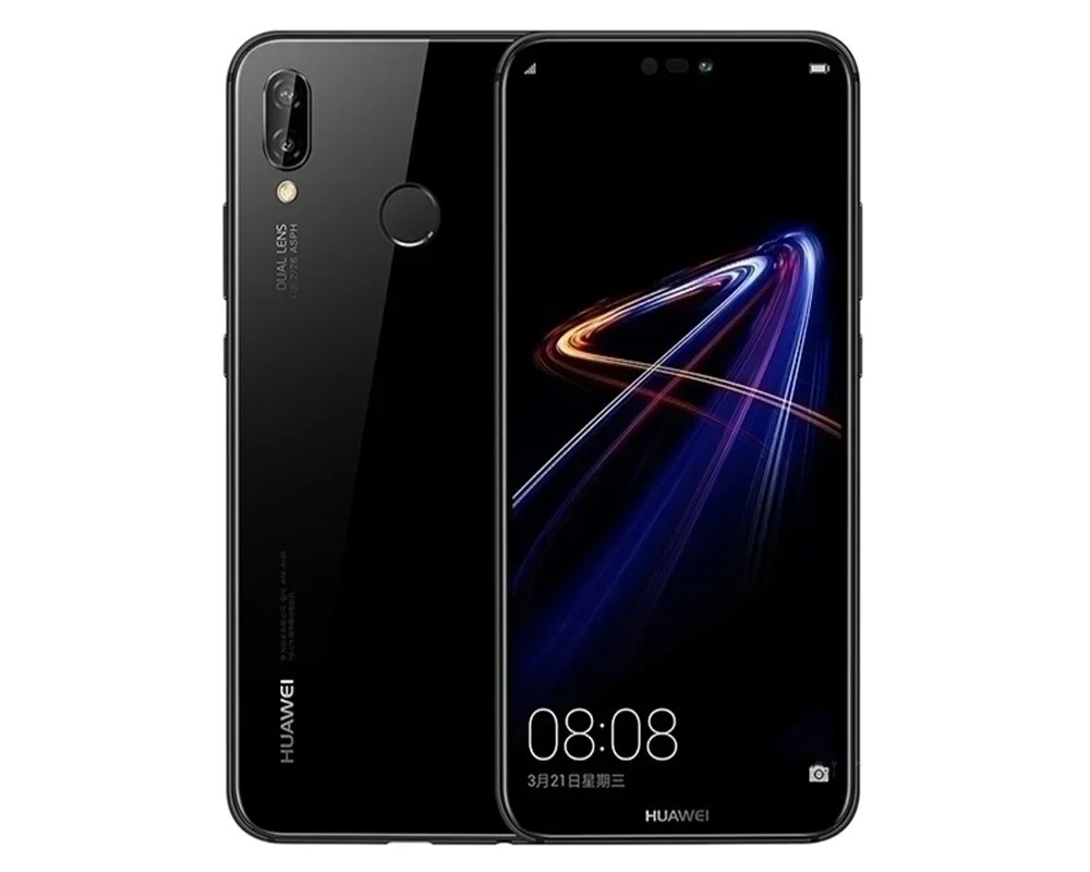 هاتف هواوي P20 Lite 4G الذكي 18 وات 3000 مللي أمبير في الساعة سعة البطارية 16 ميجابكسل 2280 × 1080 بكسل هاتف مستعمل غير مقفول