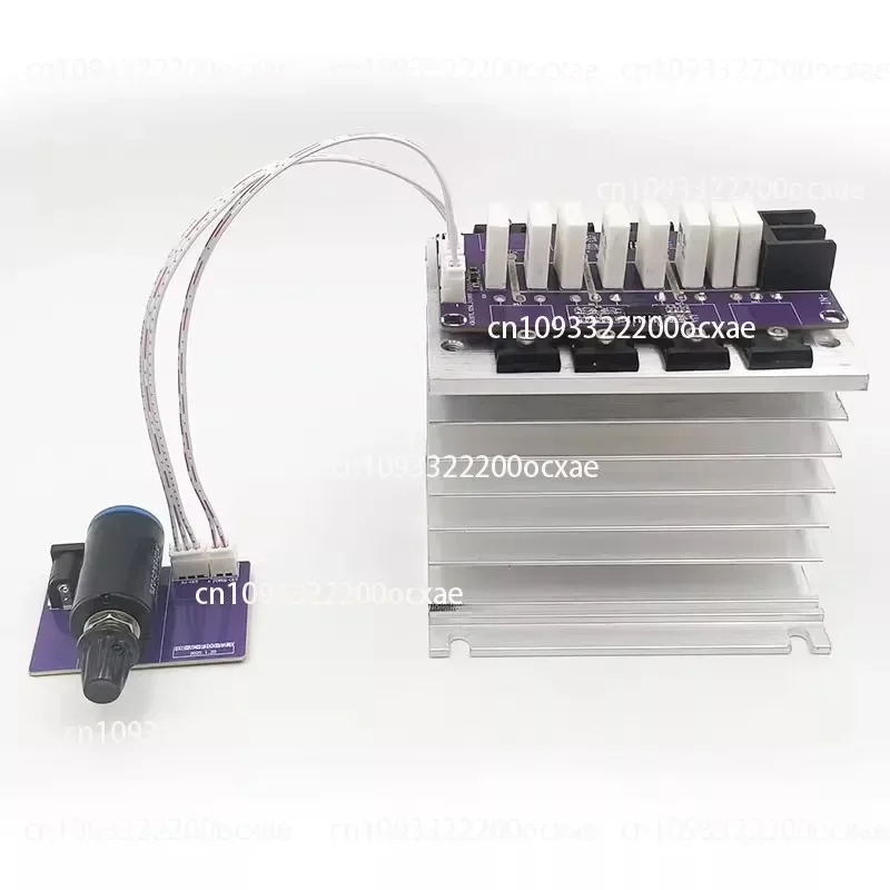 Electronic load module, high power DC electronic load, constant current linear, precision multiturn potentiometer