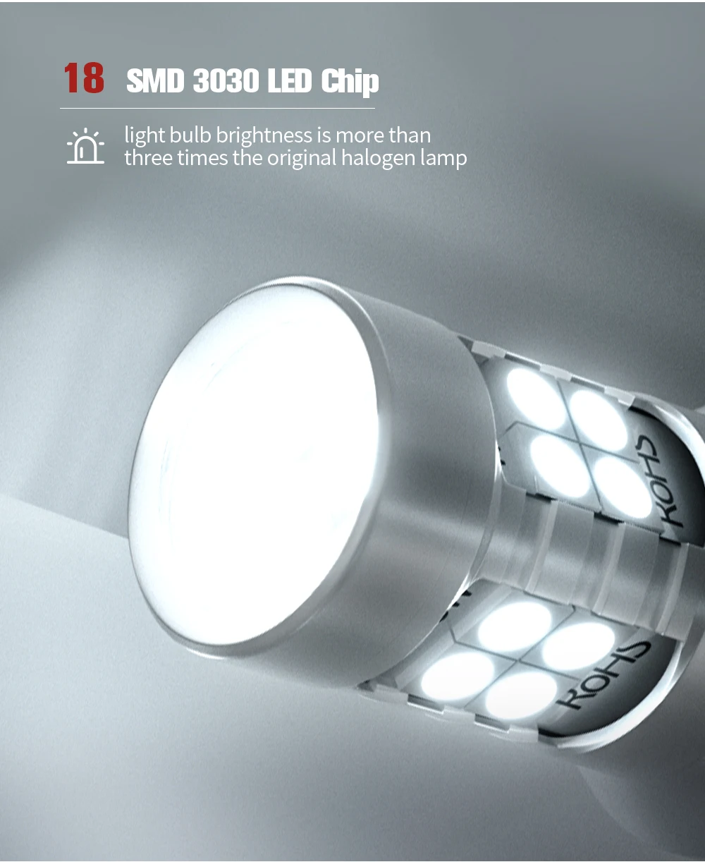 2 Stück W16W T15 921 912 LED Canbus Rückfahrlichtlampen für Auto-Rückfahrscheinwerfer für Audi A1 8X1 8XK A3 8P A4 B9 B8 A5 8T A6 C7 C6 A8 4E – Detail 9