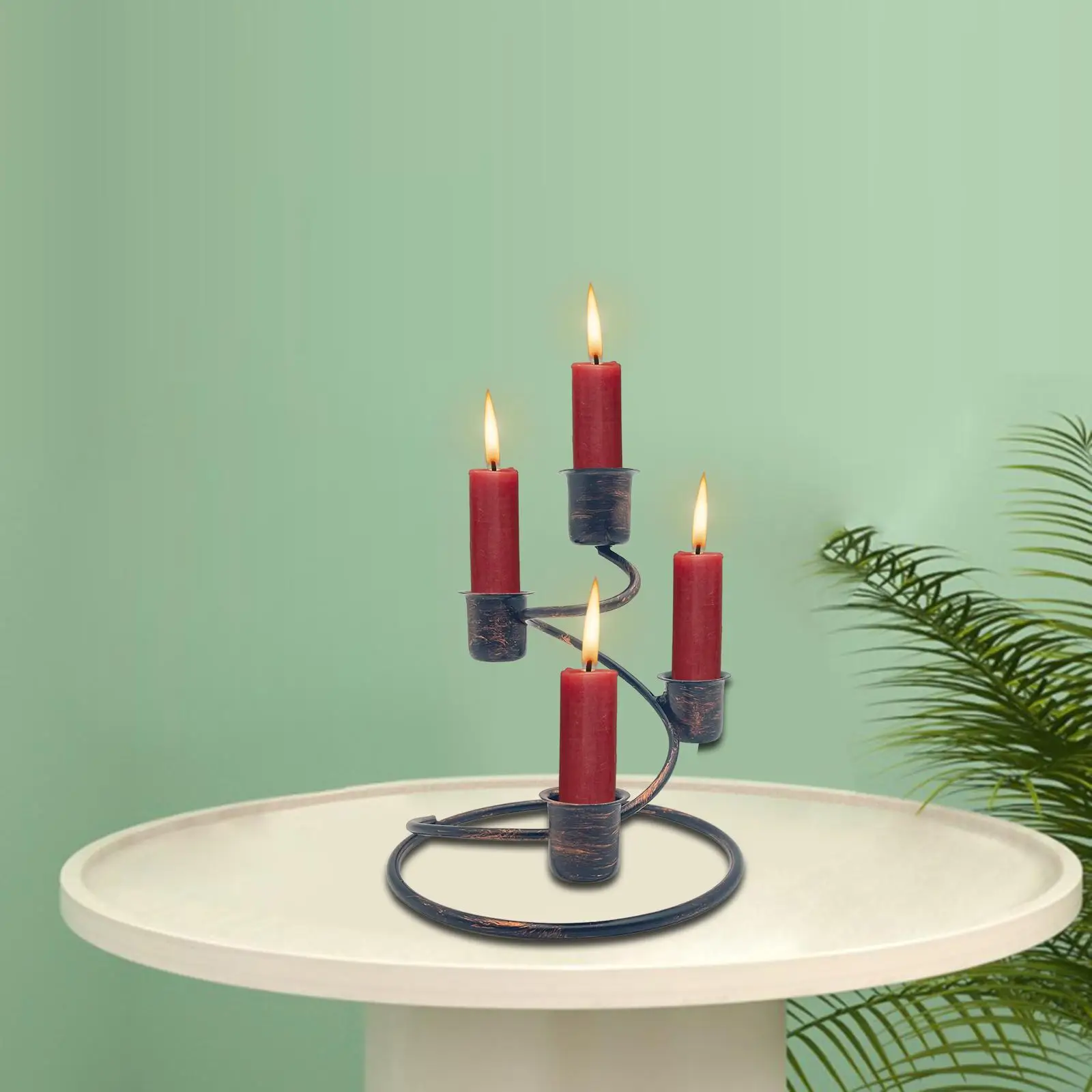 Portacandele candeliere Desktop artigianato Display candele Tealight candelabri per Festival