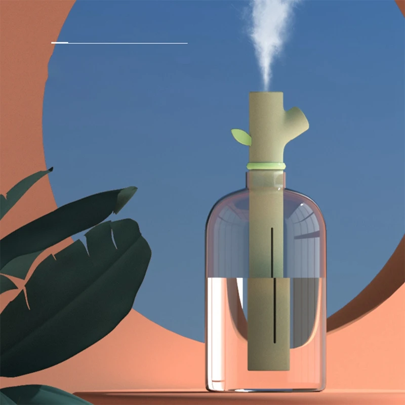 المحمولة USB جو المرطب زجاجة المياه فرع بالموجات فوق الصوتية ضباب صانع مبيد المرطب الناشر للمنزل