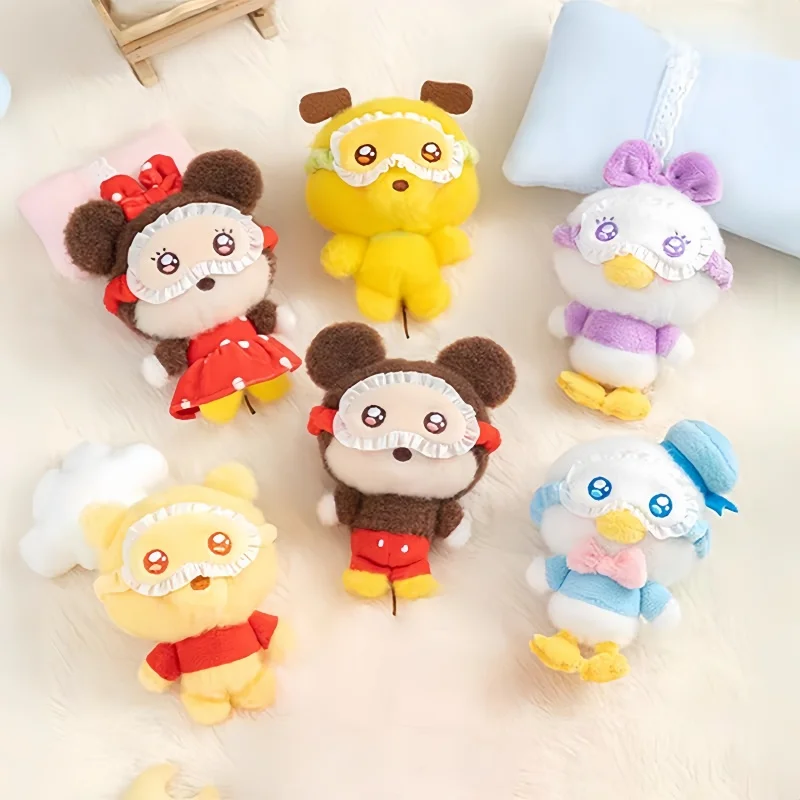 

New Sale Authentic Animal Squint Pajamas Series Trendy Blind Box Toy Nick Judy Cute Pendant Keychain Surprise Festvial Gifts