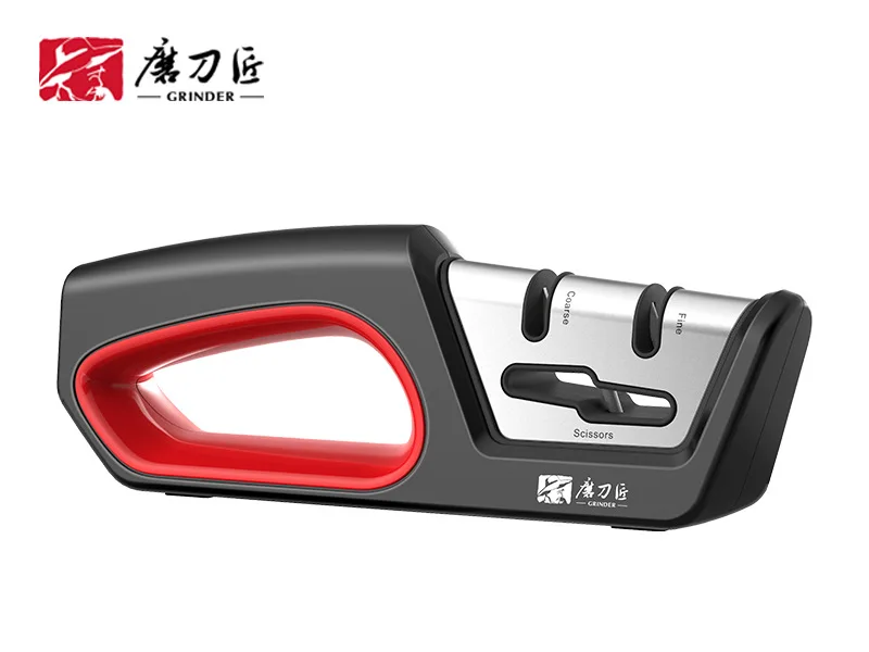 TADEA TG2016 Tungsten 2 Stages Handheld Manual Professional Diamond Knives Kitchen Knife Sharpener System for Knives