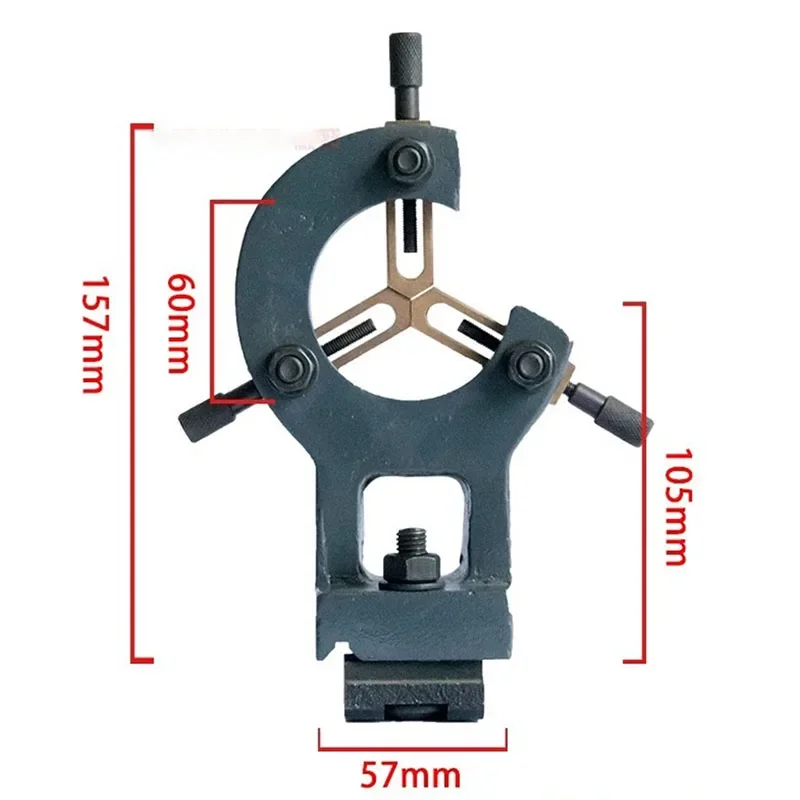 WM210V Mini Lathe Center Frame Tool Holder  Stable Woodworking Metal Lathe Bracket Accessories Tool